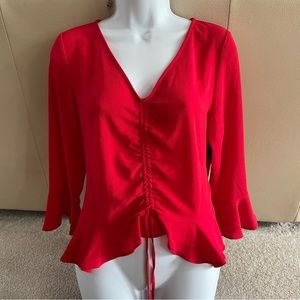 Free press red shirt - never worn